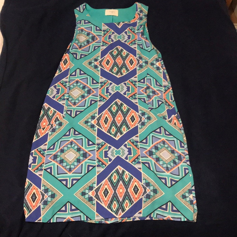 Everly Print Dress